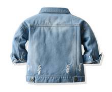 Load image into Gallery viewer, Toddler Boy and Boy Denim Jacket
