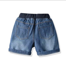 Load image into Gallery viewer, Pull On Denim Shorts
