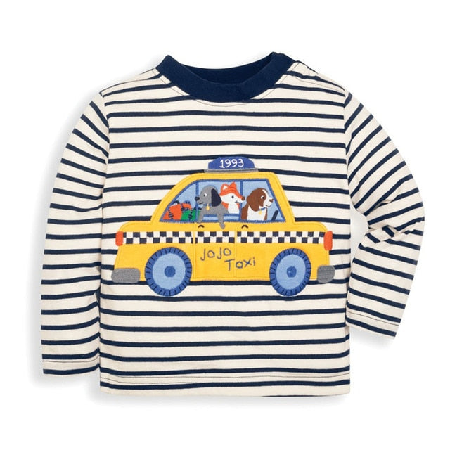 Toddler Boy and Boy Long Sleeved Graphic Tee