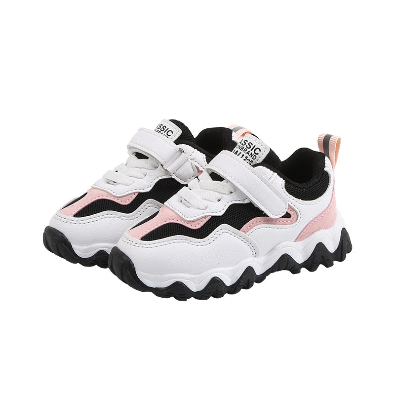 Pink Groove Sneakers